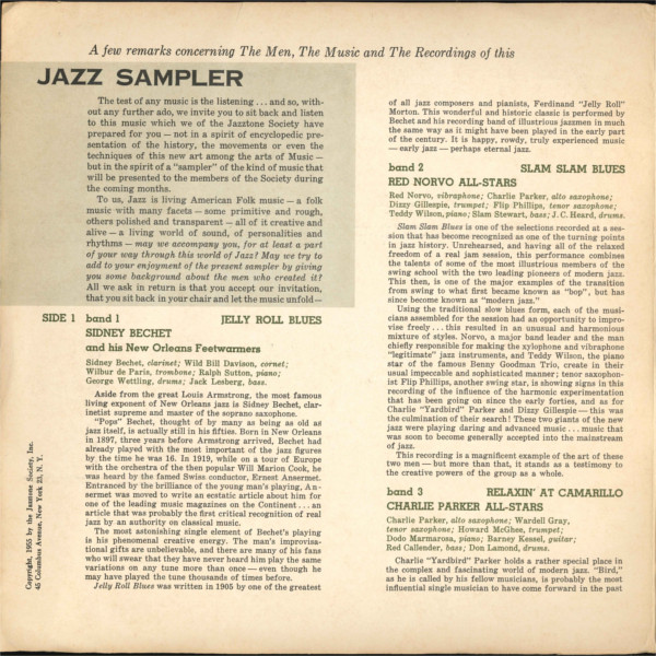 Various - Jazz Sampler | Jazztone (J-SPEC-100) - 5