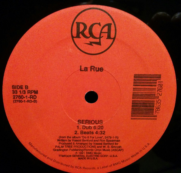 La Rue - Serious | RCA (2760-1-RD) - 4 La Rue - Serious | RCA (2760-1-RD) - 4