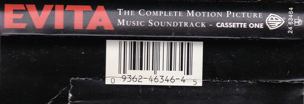 Andrew Lloyd Webber And Tim Rice - Evita (The Complete Motion Picture Music Soundtrack) | Warner Bros. Records (24 63464) - 2 Andrew Lloyd Webber And Tim Rice - Evita (The Complete Motion Picture Music Soundtrack) | Warner Bros. Records (24 63464) - 2