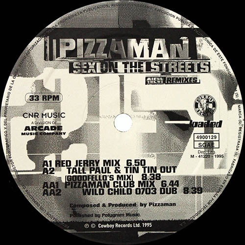 Pizzaman - Sex On The Streets (New Remixes) | CNR Music (4900129) - 3