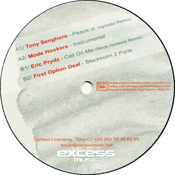 Various - Vinyl Sampler "Excess Music" | Excess Music (VSE003) - 4