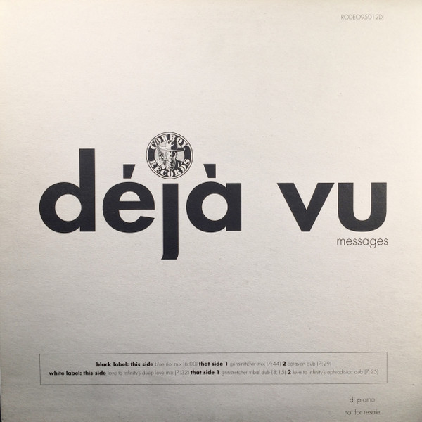 Deja Vu - Messages | Cowboy Records (RODEO95012DJ) - 2