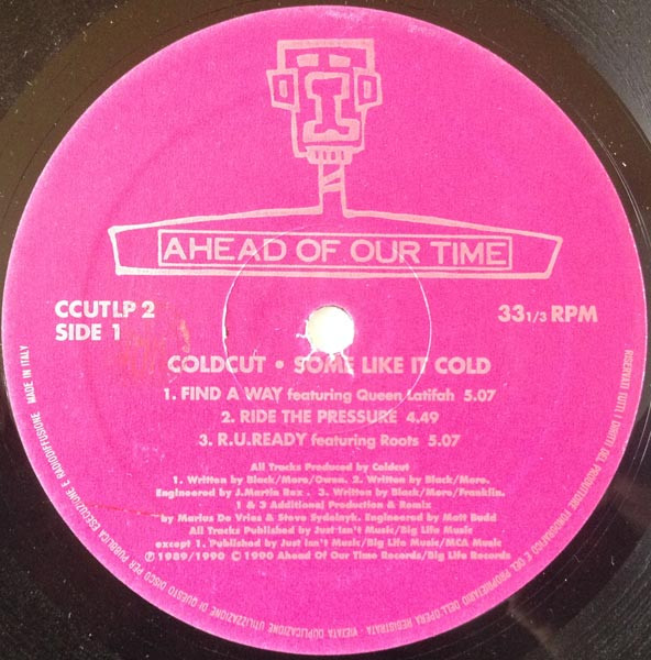 Coldcut - Some Like It Cold | Ahead Of Our Time (CCUT LP 2) - 3 Coldcut - Some Like It Cold | Ahead Of Our Time (CCUT LP 2) - 3
