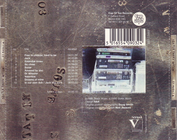 Statik Sound System - Tempesta | Cup Of Tea Records (COT CD 003) - 2