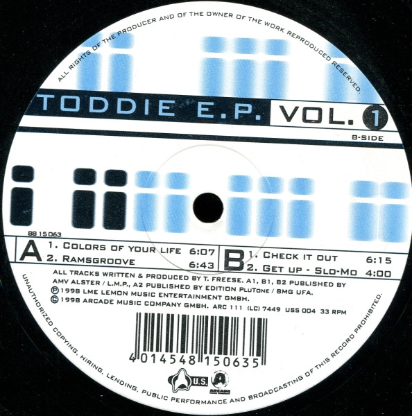 Toddie - EP Vol. 1 | U.S.S. (USS 004) - 3
