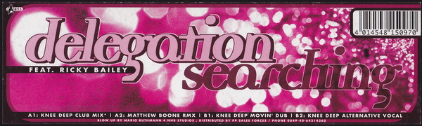 Delegation Feat. Ricky Bailey - Searching | U.S.S. (USS 012) - 2 Delegation Feat. Ricky Bailey - Searching | U.S.S. (USS 012) - 2