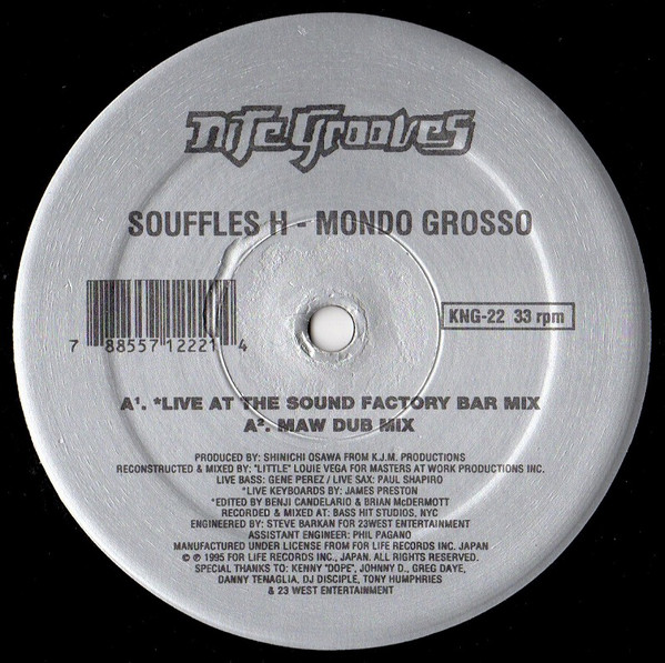 Mondo Grosso - Souffles H | Nite Grooves (KNG-22)