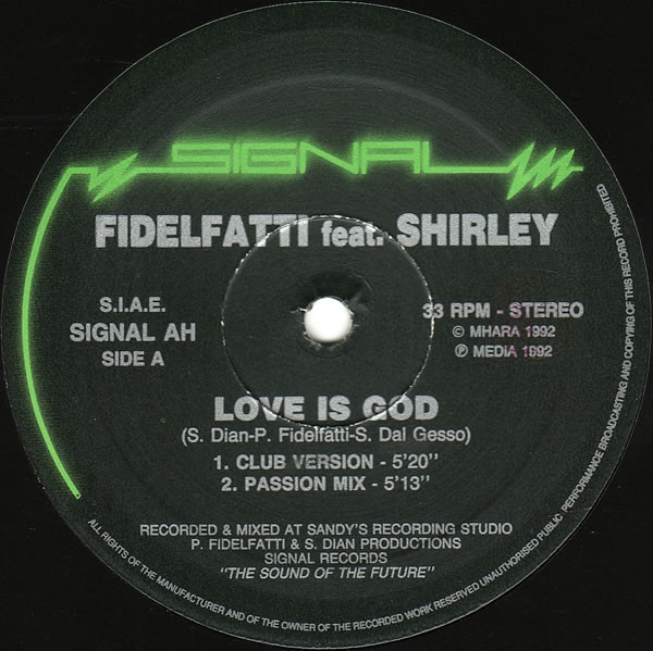 Fidelfatti & Shirley - Love Is God | Signal (SIGNAL AH) - main Fidelfatti & Shirley - Love Is God | Signal (SIGNAL AH) - main
