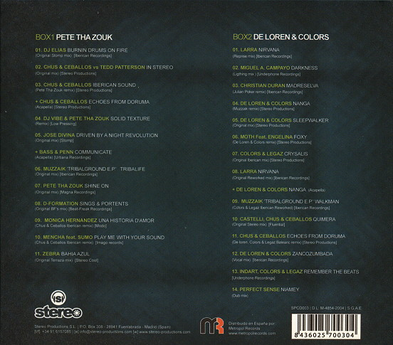 Various - From The Box | Stereo Productions (SPCD003) - 2