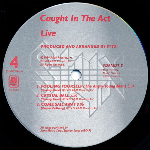 Caught In The Act Live