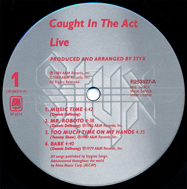 Caught In The Act Live
