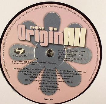 Origin All - Move On | Motivo Productions (MOTIVO 086)