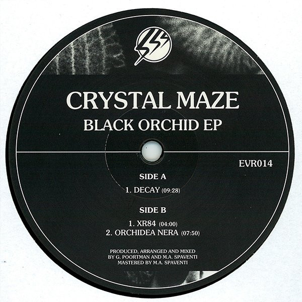 Crystal Maze - Black Orchid EP | Echovolt Records (EVR014) - main Crystal Maze - Black Orchid EP | Echovolt Records (EVR014) - main