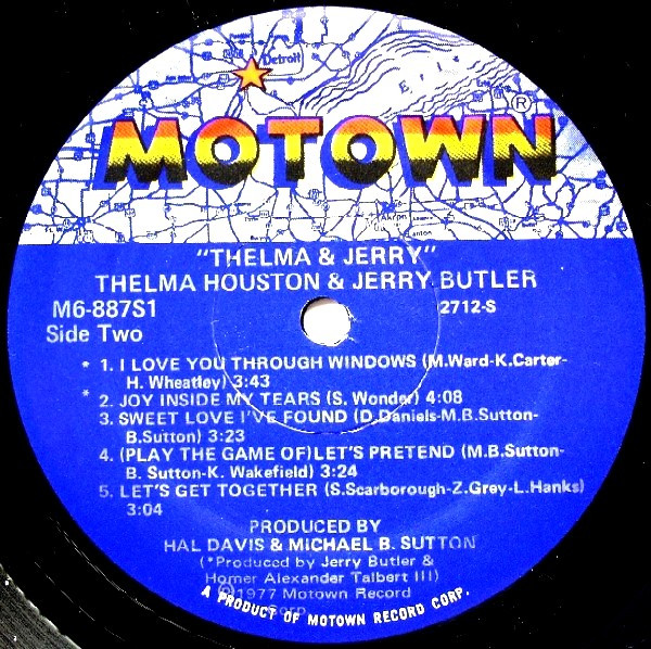 Thelma Houston & Jerry Butler - Thelma & Jerry | Motown (M6-887S1) - 4