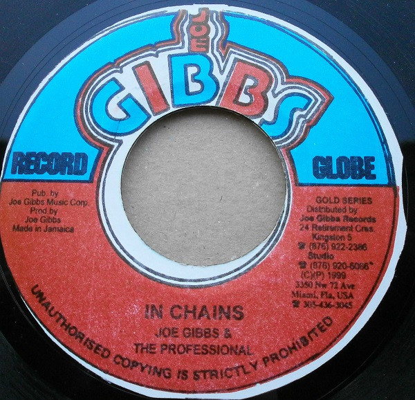 Junior Reid / Joe Gibbs & The Professionals - Babylon Release The Chain / In Chains | Joe Gibbs Record Globe (none) - 2 Junior Reid / Joe Gibbs & The Professionals - Babylon Release The Chain / In Chains | Joe Gibbs Record Globe (none) - 2