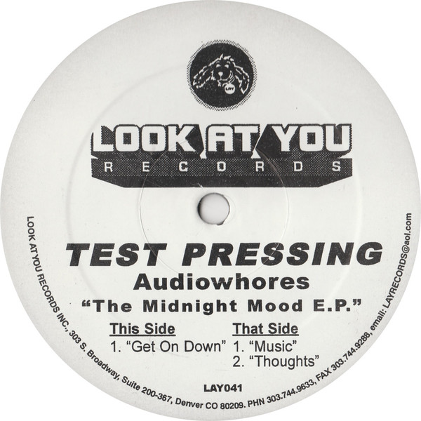 Audiowhores - The Midnight Mood E.P. | Look At You Records (LAY041) - main