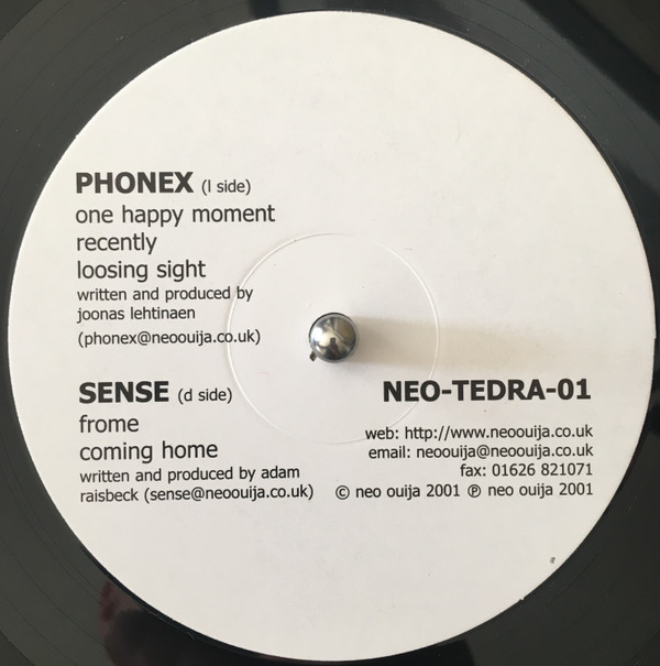 Phonex / Sense - One Happy Moment / Frome | Neo Ouija (NEO-TEDRA-01) - main