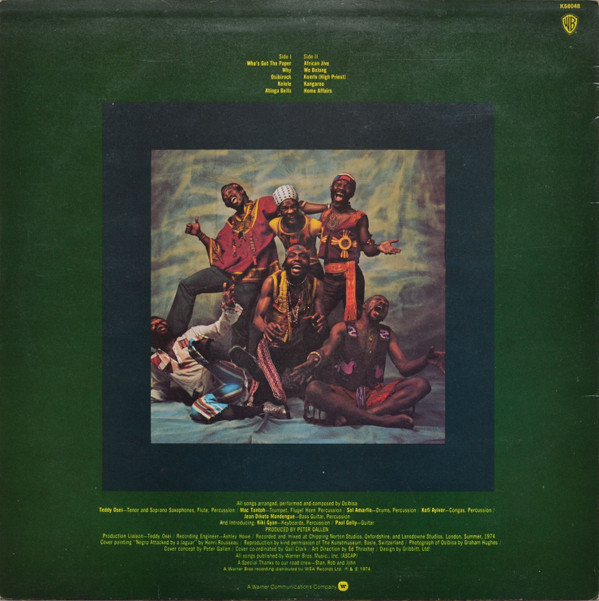 Osibisa - Osibirock | Warner Bros. Records (K 56048) - 2