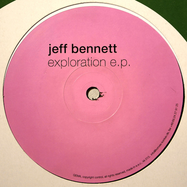 Jeff Bennett - Exploration E.P. | Konvex | Konkav (kk 013) - main Jeff Bennett - Exploration E.P. | Konvex | Konkav (kk 013) - main