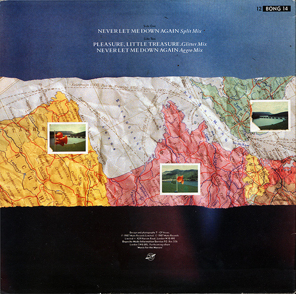 Depeche Mode - Never Let Me Down Again (Split Mix) | Mute (12 BONG 14) - 2