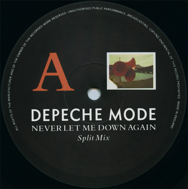 Depeche Mode - Never Let Me Down Again (Split Mix) | Mute (12 BONG 14) - 3