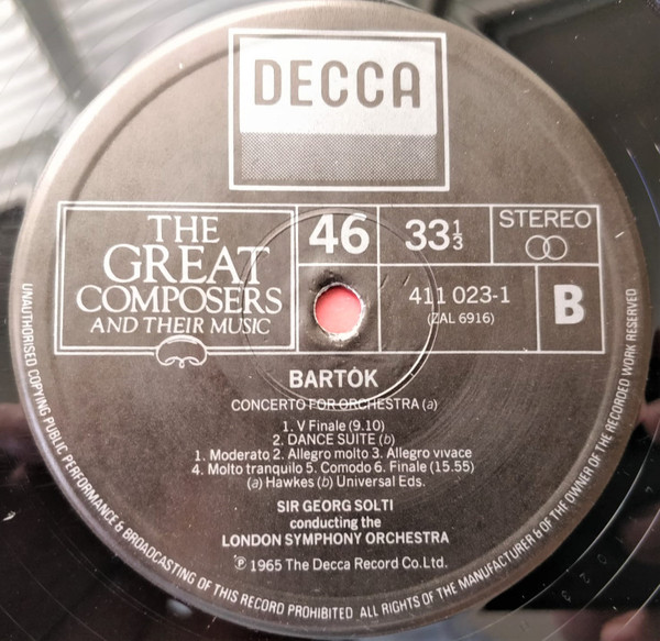 Concerto For Orchestra / Dance Suite