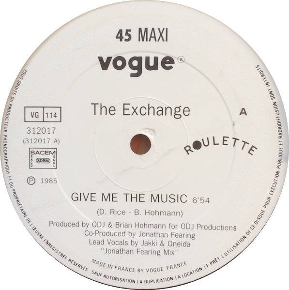 Give Me The Music