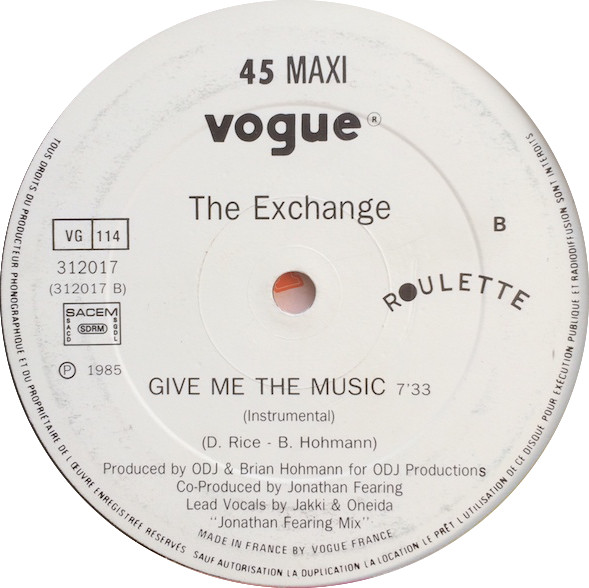 Give Me The Music