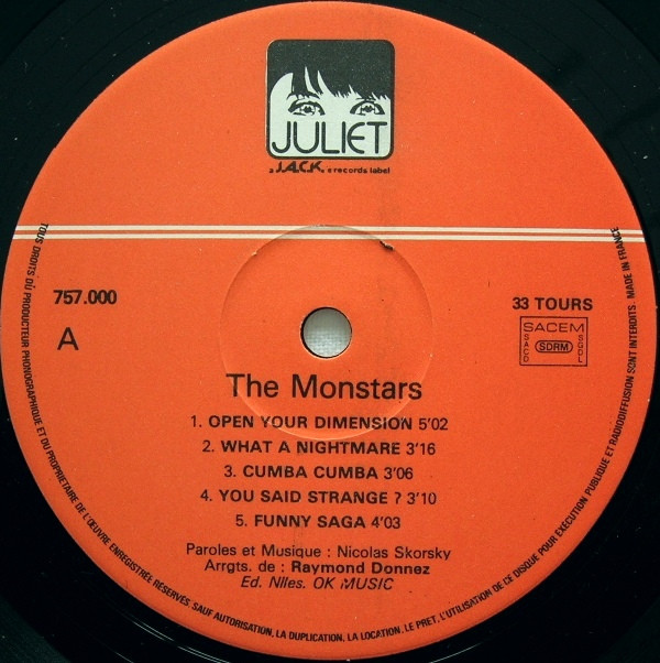 The Monstars - Cumba Cumba | Juliet (757.000) - 3