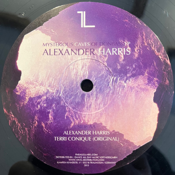 Alexander Harris - Mysterious Caves Of Donbass EP | Parallel Label (PARALLEL 008) - 2 Alexander Harris - Mysterious Caves Of Donbass EP | Parallel Label (PARALLEL 008) - 2