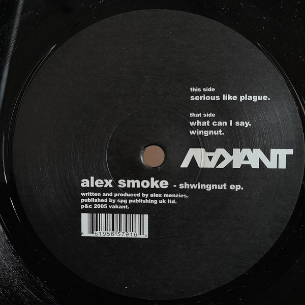 Alex Smoke - Shwingnut EP | Vakant (VA 006.1) - main Alex Smoke - Shwingnut EP | Vakant (VA 006.1) - main