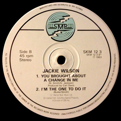 Jackie Wilson - Reet Petite (The Sweetest Girl In Town) | SMP (SKM 12 3) - 3