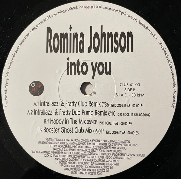 Romina Johnson - Into You | The Club (Club 41-00) - 3 Romina Johnson - Into You | The Club (Club 41-00) - 3