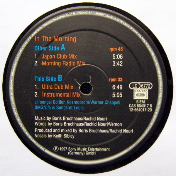 The Key - In The Morning | Cash Records (CAS 664017 6) - 4 The Key - In The Morning | Cash Records (CAS 664017 6) - 4