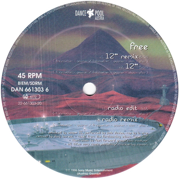 Unique II - Free | Dance Pool Austria (DAN 661303 6) - main