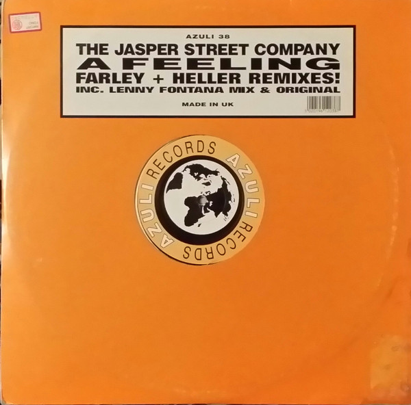 DJ Spen Presents Jasper Street Co. - A Feeling | Azuli Records (AZNY 38)