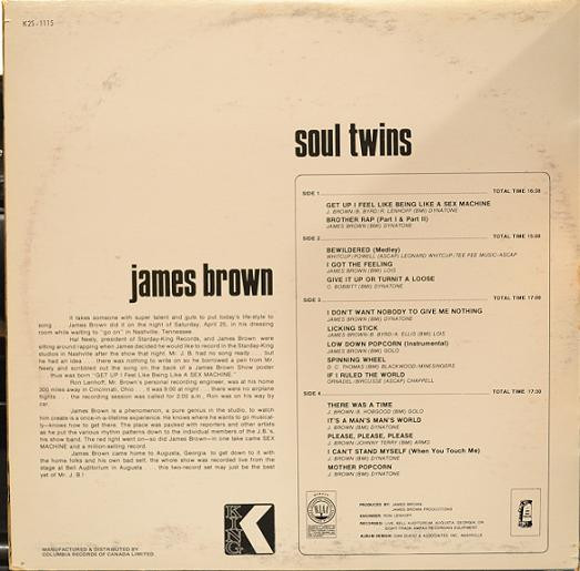 James Brown - Sex Machine | King Records (K2S-1115) - 3 James Brown - Sex Machine | King Records (K2S-1115) - 3