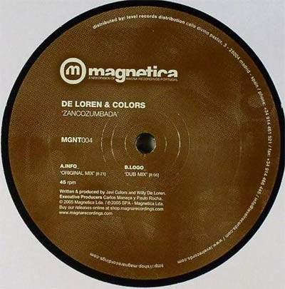 De Loren & Colors - Zancozumbada | Magnetica (MGNT004)