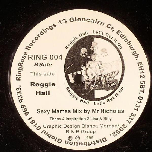 Reggie Hall - Plentee Luv | Ringrose Recordings (RING004) - 2 Reggie Hall - Plentee Luv | Ringrose Recordings (RING004) - 2