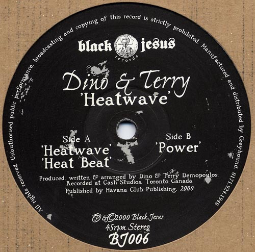 Dino & Terry - Heatwave | Black Jesus (BJ006) - 2 Dino & Terry - Heatwave | Black Jesus (BJ006) - 2