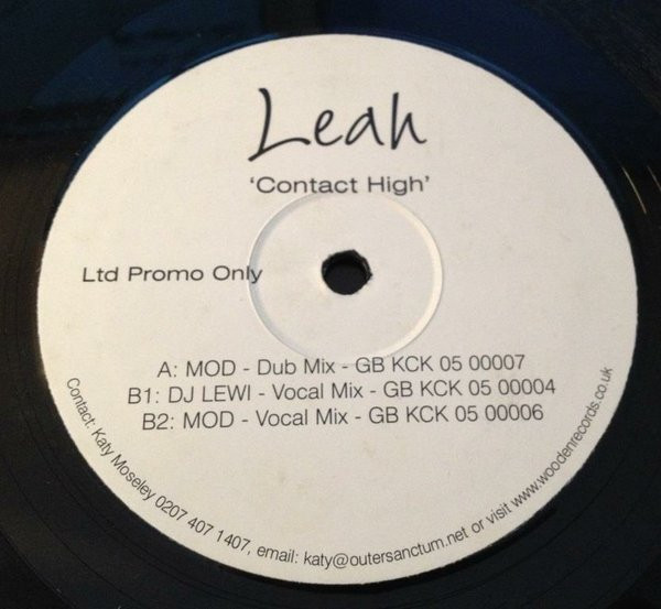 Leah - Contact High | Wooden Records (WDN 002) - main Leah - Contact High | Wooden Records (WDN 002) - main