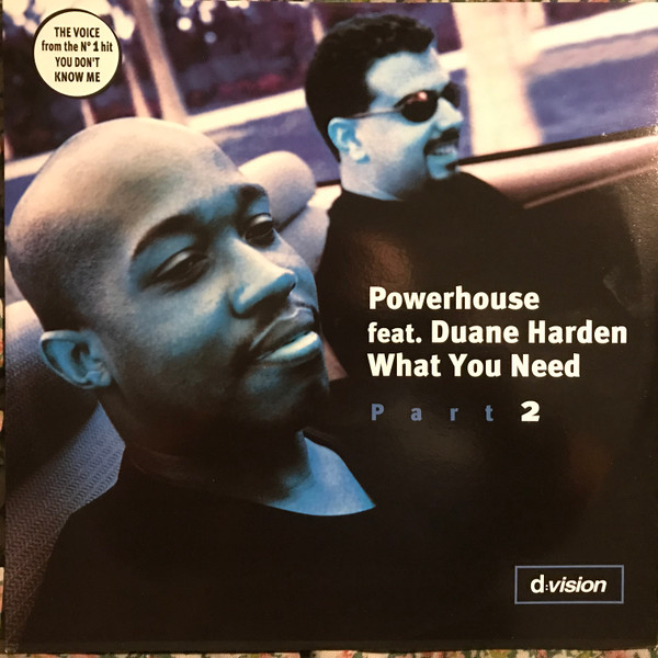 Powerhouse Featuring Duane Harden - What You Need (Part 2) | D:vision Records (DV 243)