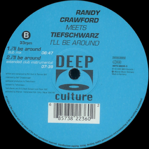 Randy Crawford Meets Tiefschwarz - I'll Be Around | Deep Culture (8573 82236-0) - 2 Randy Crawford Meets Tiefschwarz - I'll Be Around | Deep Culture (8573 82236-0) - 2