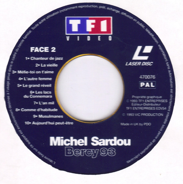Michel Sardou - Bercy 93 - L'Intégrale | TF1 Video (470076) - 4