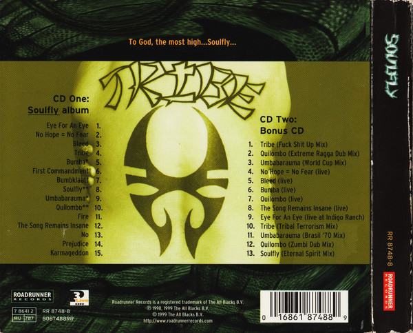 Soulfly - Soulfly | Roadrunner Records (RR 8748-8) - 2