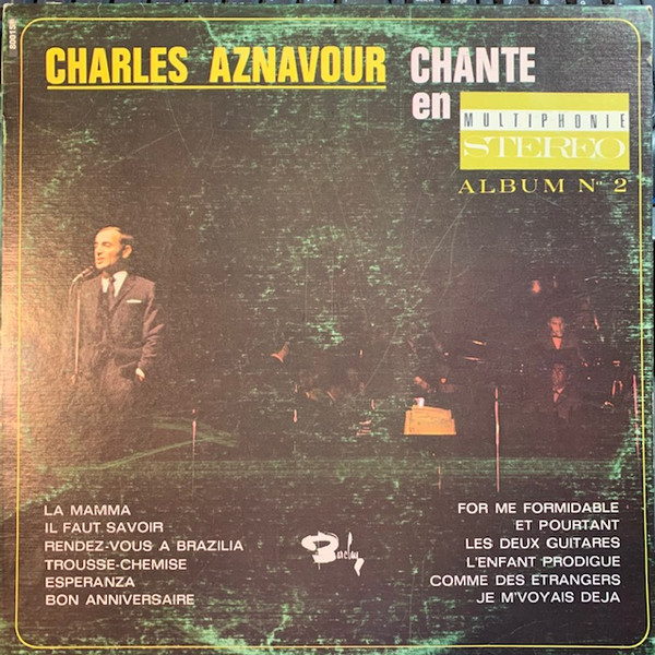 Charles Aznavour - Chante En Multiphonie Stéréo 2 | Barclay (80015) - main Charles Aznavour - Chante En Multiphonie Stéréo 2 | Barclay (80015) - main