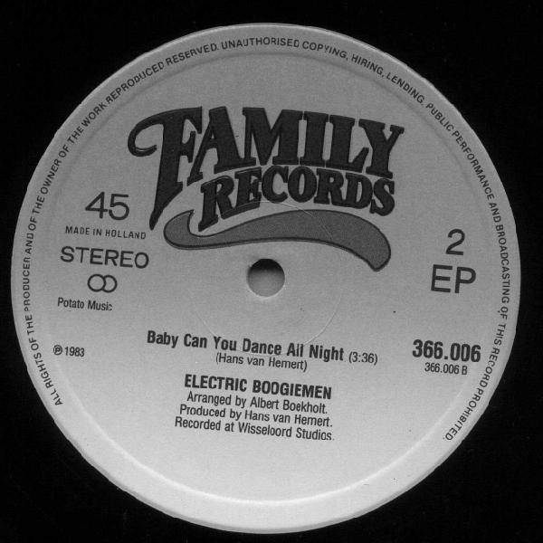 Electric Boogiemen - Breakdancing | Family Records (366.006) - 3