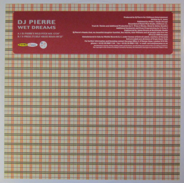 DJ Pierre - Wet Dreams | Nitelite The Club Records (CLUB 39-00) - main DJ Pierre - Wet Dreams | Nitelite The Club Records (CLUB 39-00) - main