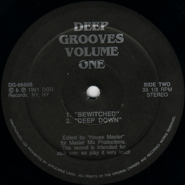 Various - Deep Grooves Volume One | Deep Groove Records (DG-6880) - 2 Various - Deep Grooves Volume One | Deep Groove Records (DG-6880) - 2