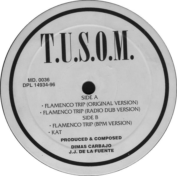 T.U.S.O.M. - Flamenco Trip | MD Records (MD0036) - 3 T.U.S.O.M. - Flamenco Trip | MD Records (MD0036) - 3